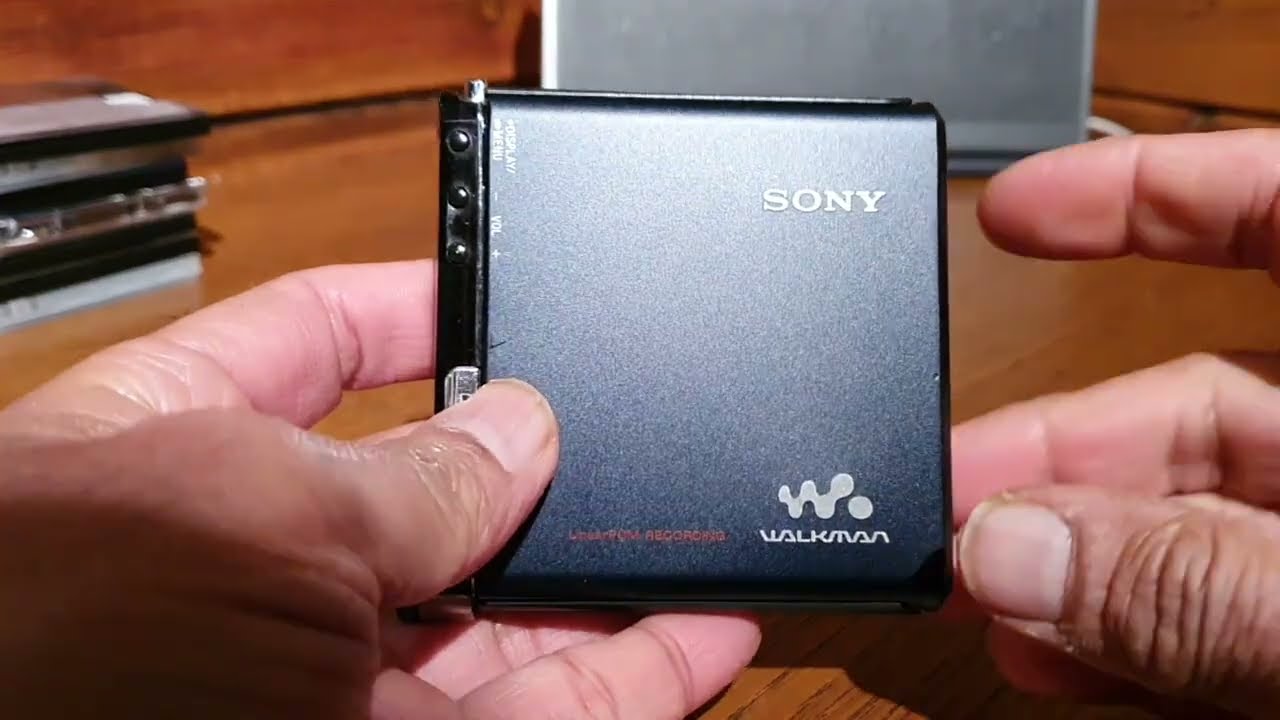 Sony MZ-RH1 HiMD Walkman from 2006 - The Best Portable Mini Disc