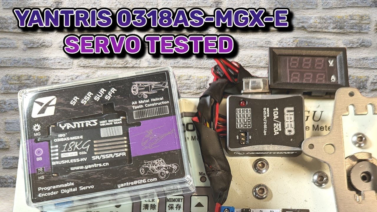 ハイエンドサーボ】Power HD S15-S 動作確認 - YouTube