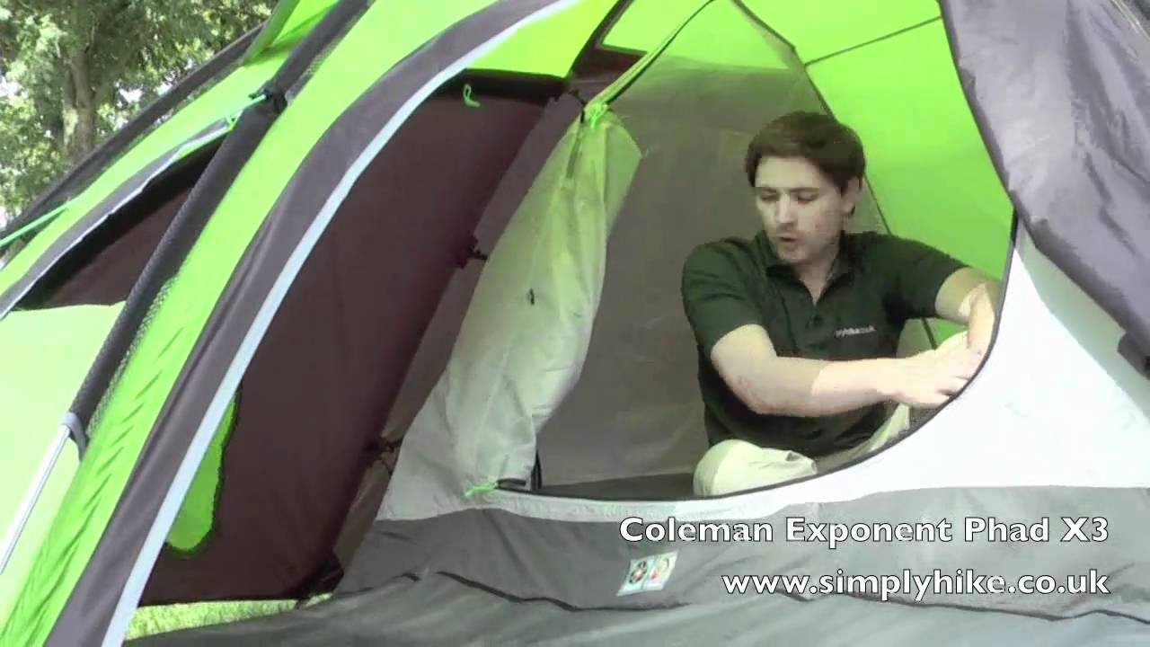 Coleman Exponent Phad X3 - www.simplyhike.co.uk - YouTube