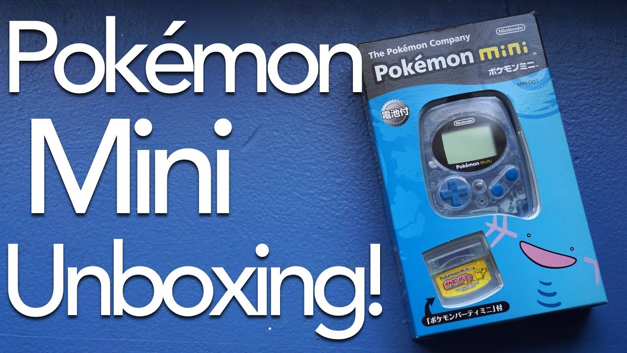 Unboxing a Pokémon Mini! - YouTube