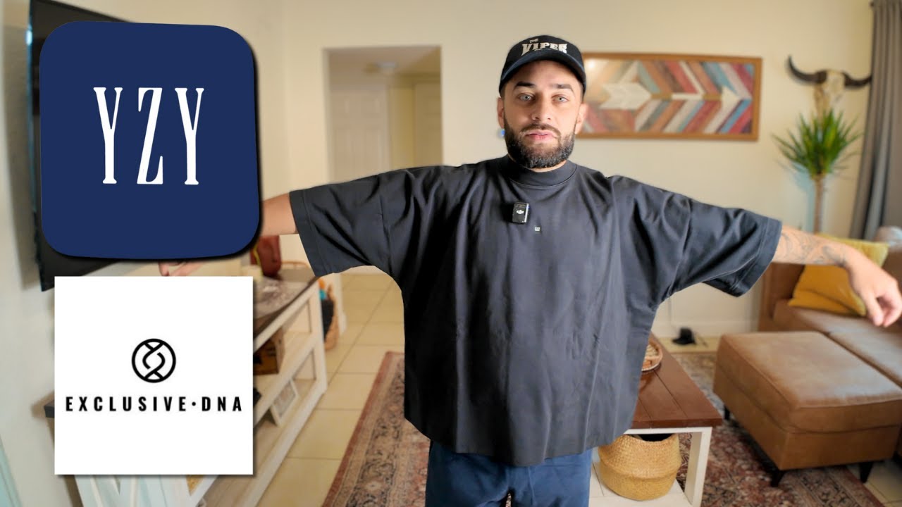 Yeezy Gap Balenciaga Cropped Logo No Seam Tee from Exclusive DNA