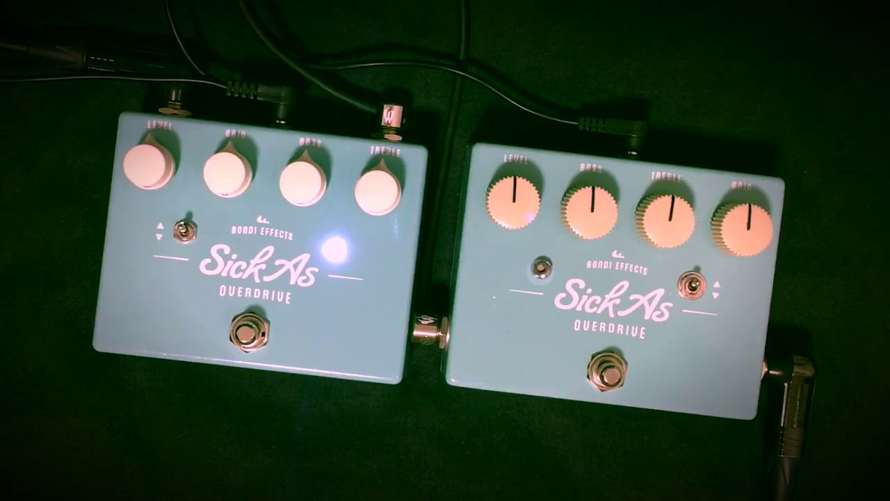 Bondi Effects Sick As Overdrive MK2」レビュー！シリアル別に比較