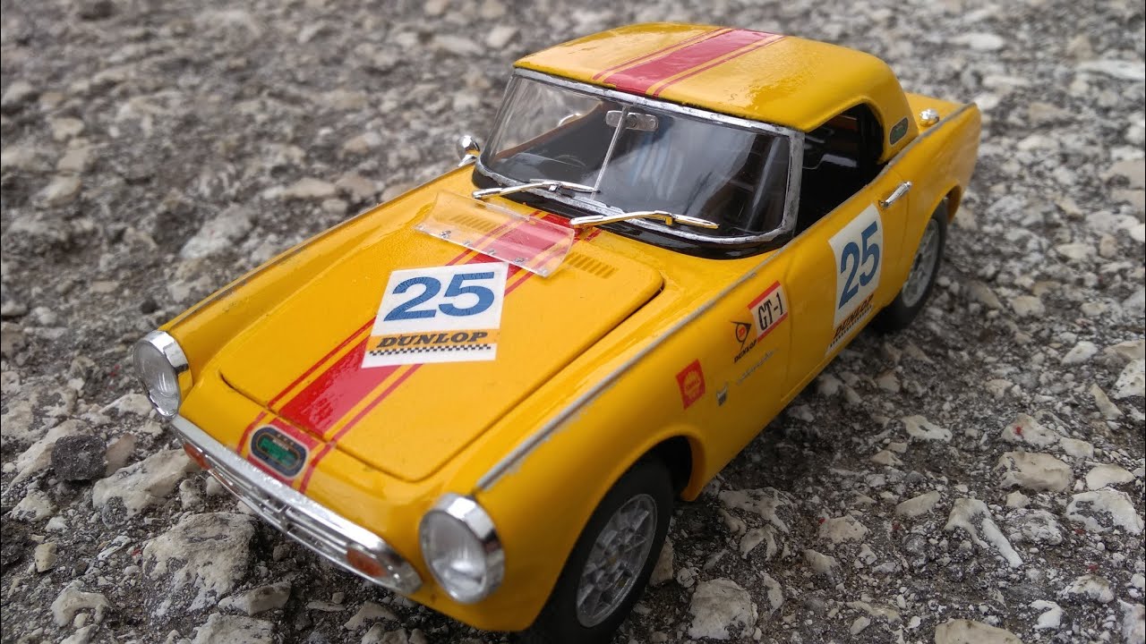 Honda s800 racing build 1/24 scale (Tamiya 24177) - YouTube