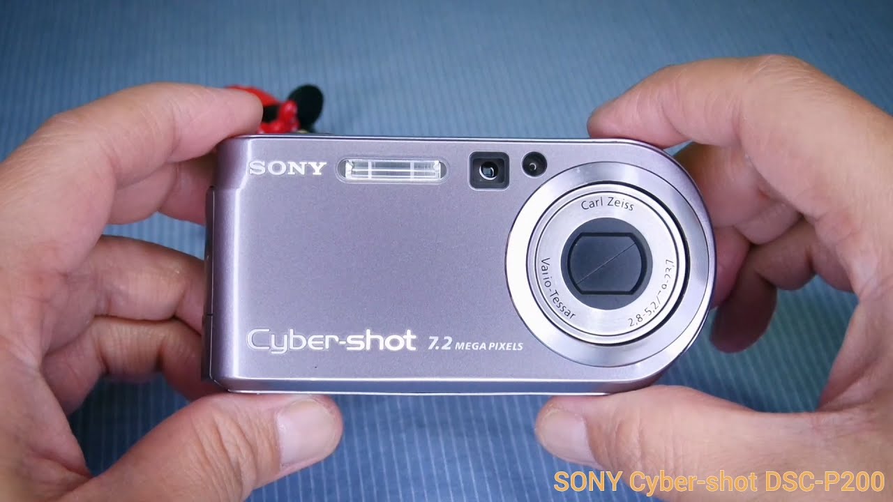 SONY Cyber-shot DSC-P200 - YouTube