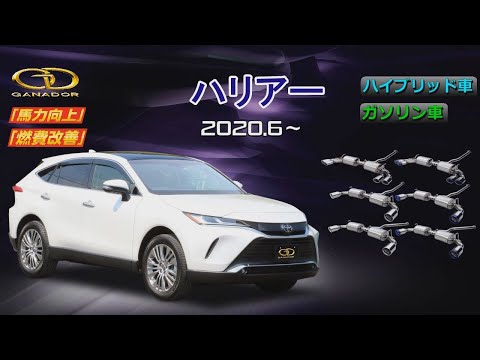 ガナドール公式】 ハリアー/HARRIER マフラー MXUA80(85)/AXUH80 GVE