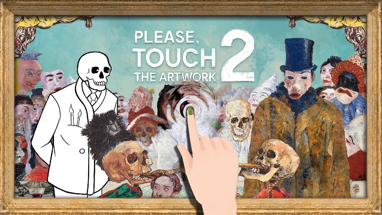 Please, Touch The Artwork 2】絵画の世界でアイテム探し🖼️💀【こけ
