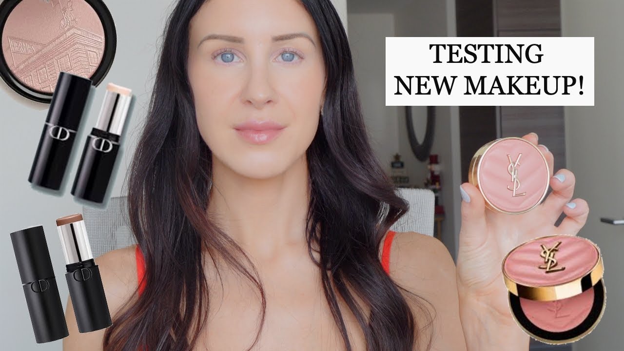 NEW YSL MAKE ME BLUSH POWDER BLUSH REVIEW ROSE HAZE & NEW DIOR