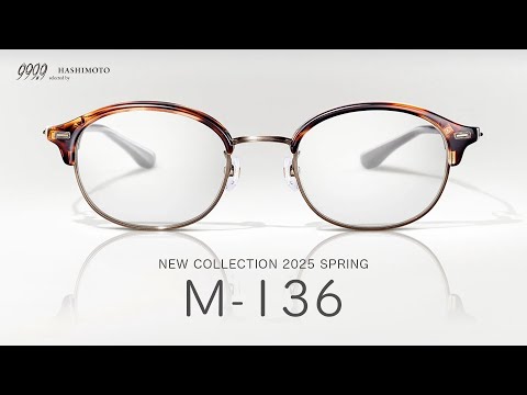 999.9] Four Nines 2025 SPRING New Eyeglass Frame M-136 [Ladies