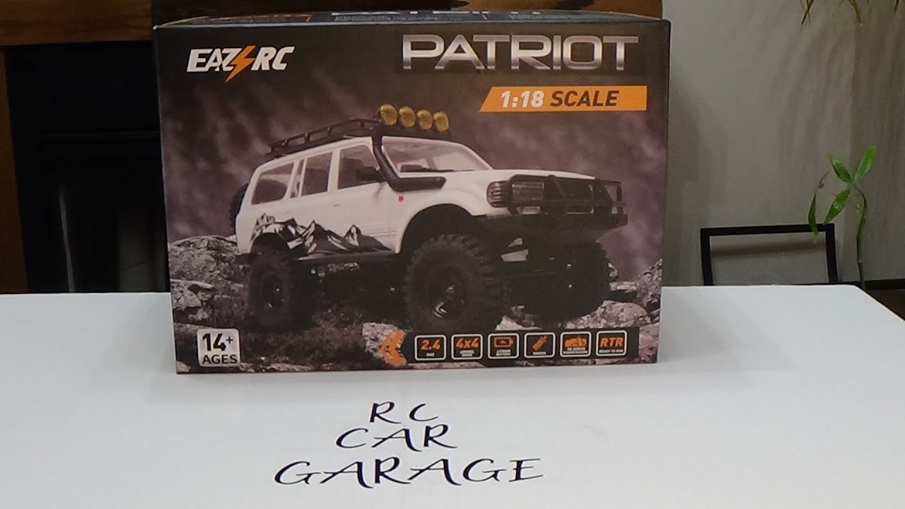 1/18 scale Eazy RC Patriot Review - YouTube