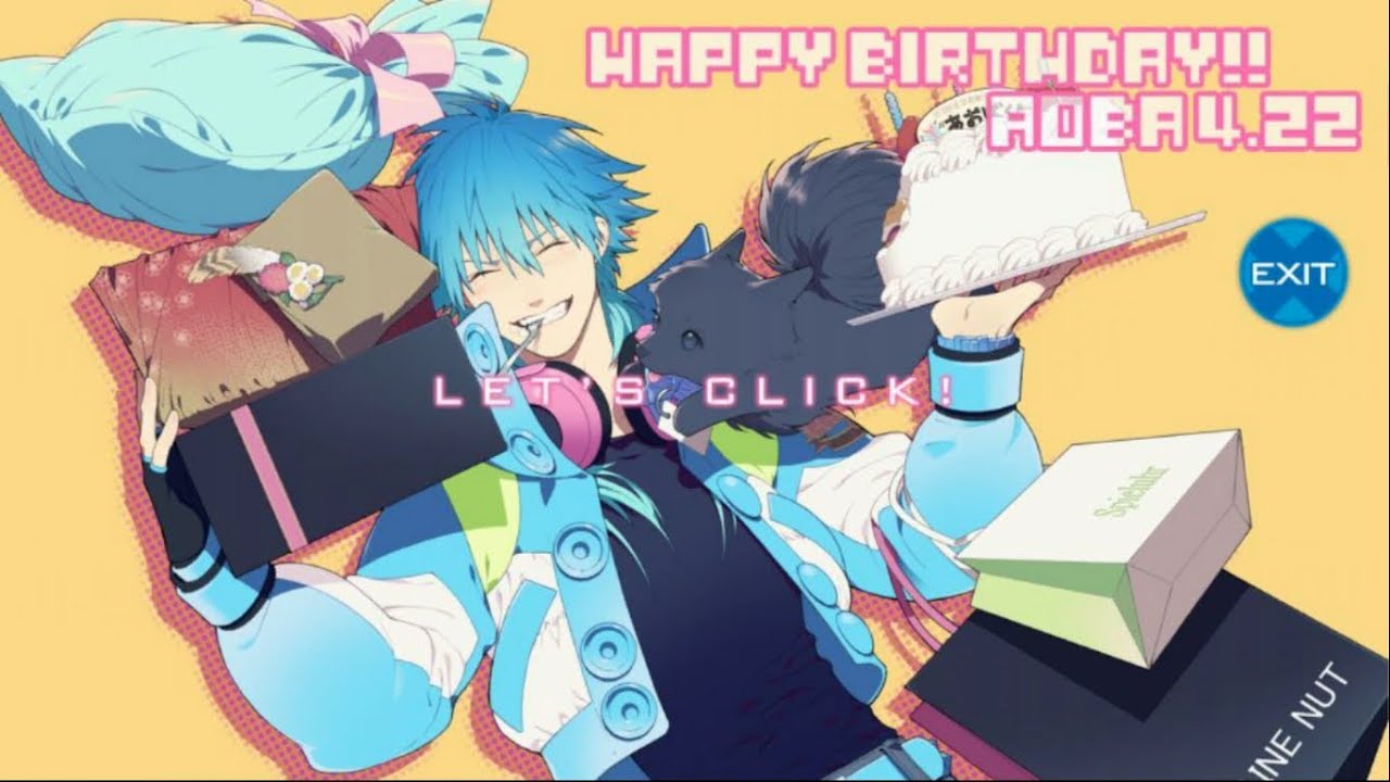 DRAMAtical Murder reconect】AOBA's Birthday 蒼葉の誕生日 - YouTube