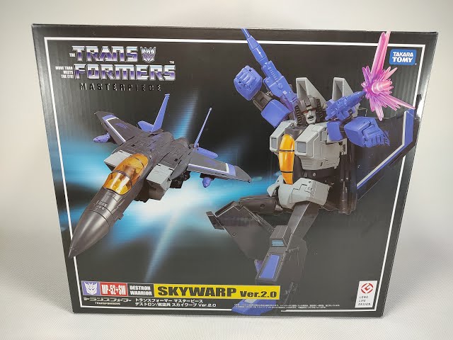Unboxing: Takara Tomy MP-52+SW Skywarp - YouTube