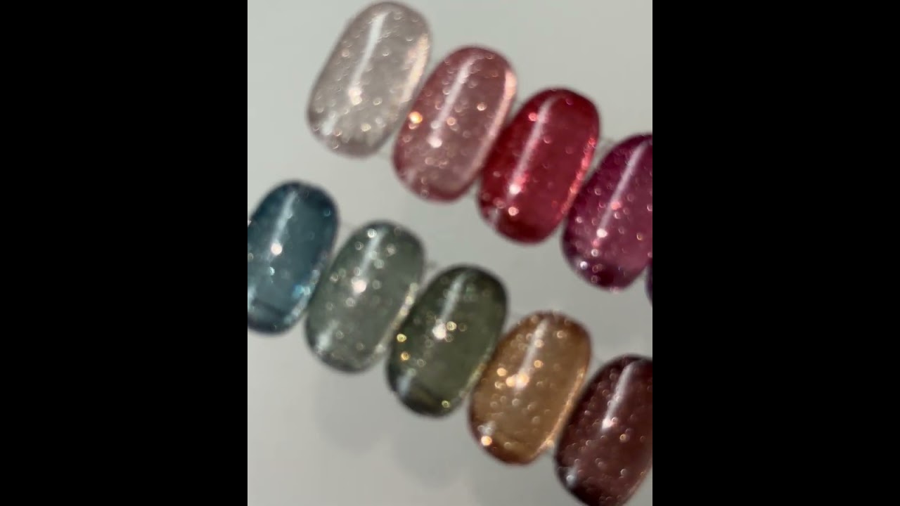 ANNUUM×MOONLIT】Glitter bloom magnet GM21-30(アートブラシ付き