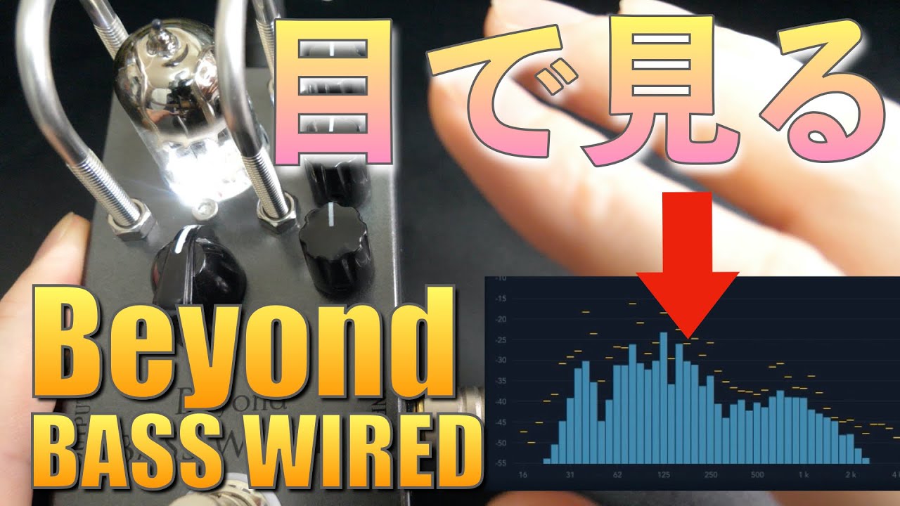 目で見る」Beyond BASS WIRED|これぞ正真正銘の真空管サウンド！Tube