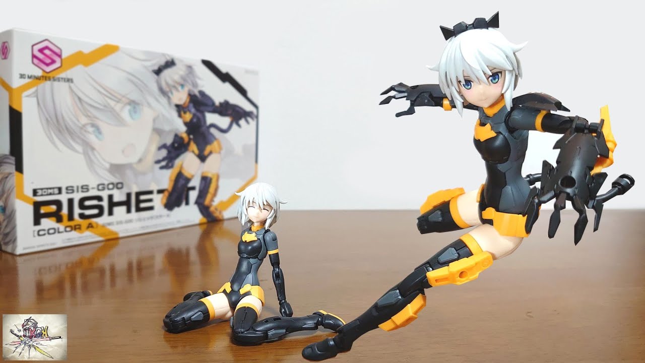 30MSが始動！タンポ印刷済みの表情パーツ＆アーマーが付属！】30MS SIS