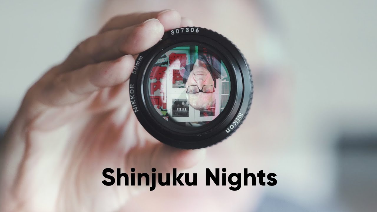 A Review of the Nikon 50mm f1 2 AI-S in Shinjuku - YouTube