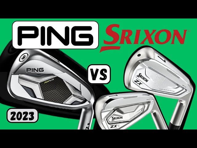 Ping G430 Irons vs Srixon ZX4 / ZX5 irons - YouTube