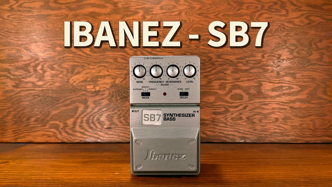 Ibanez - SB7 Synthesizer Bass - YouTube