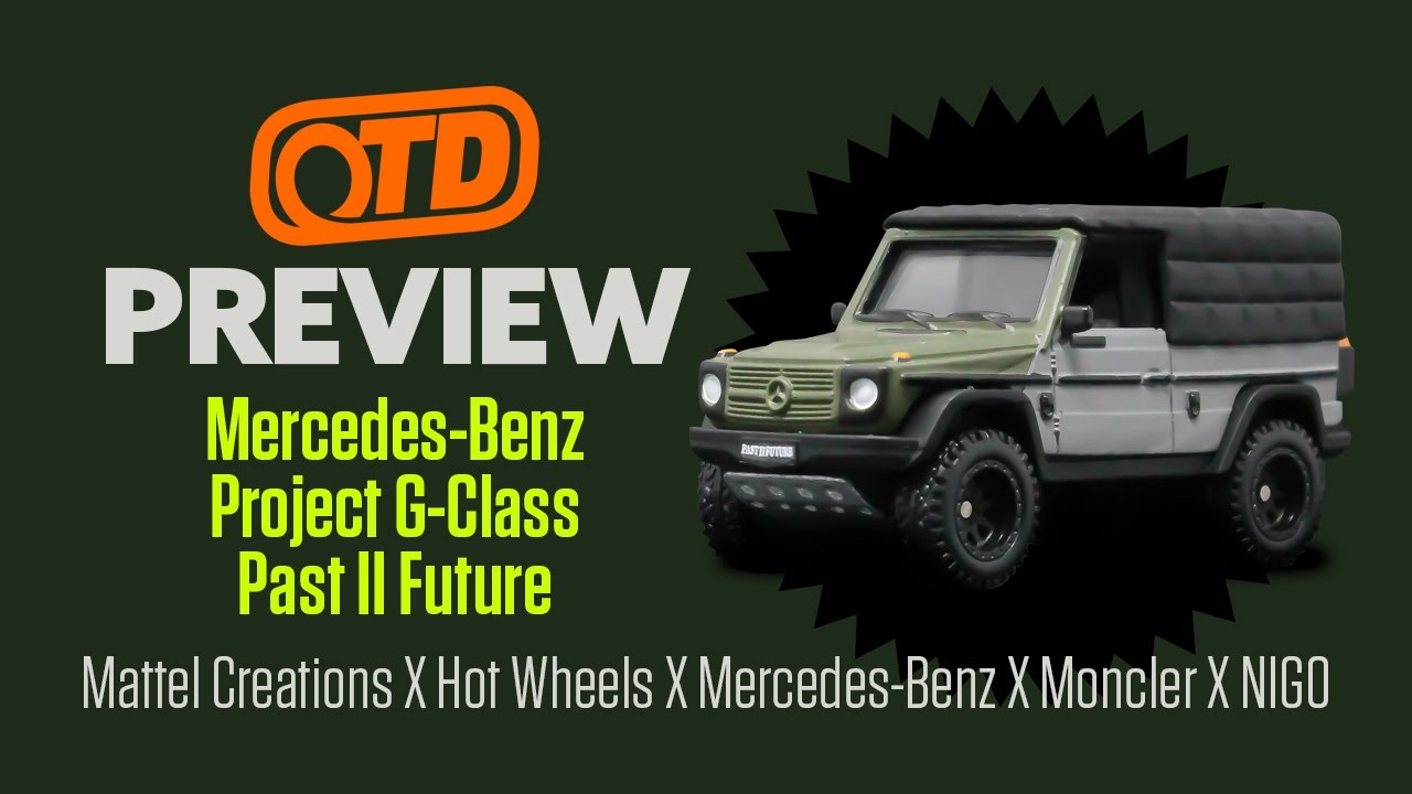 OTD Preview: Mattel Creations X Hot Wheels X Mercedes X Moncler X