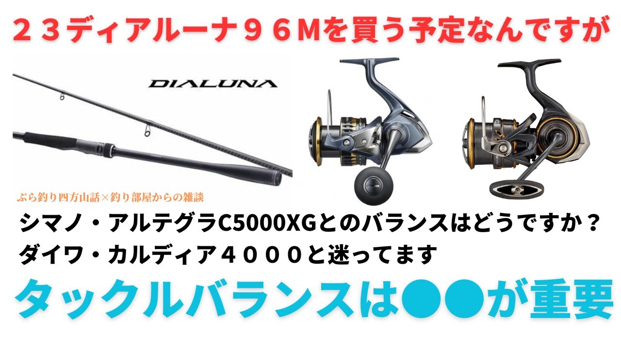 23 Dialuna] I'm planning to buy a 96M, but should I go for Shimano