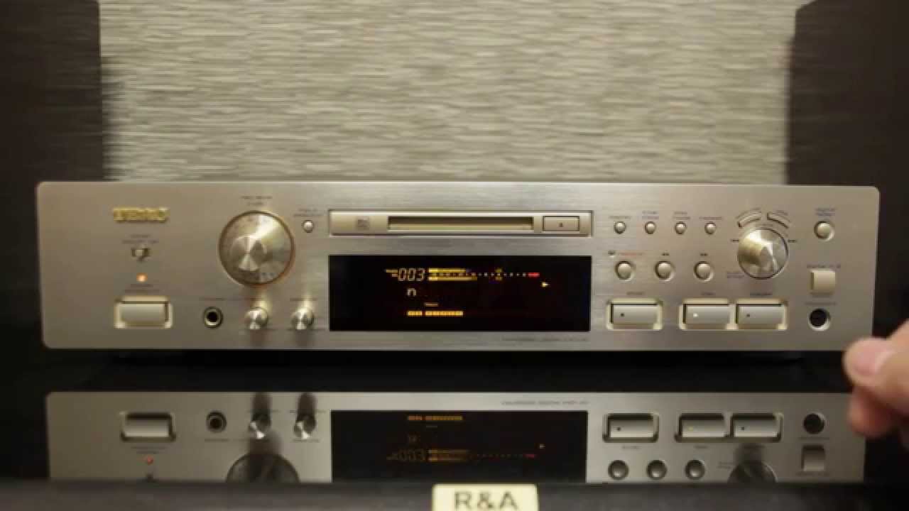 Teac MD-10 - YouTube