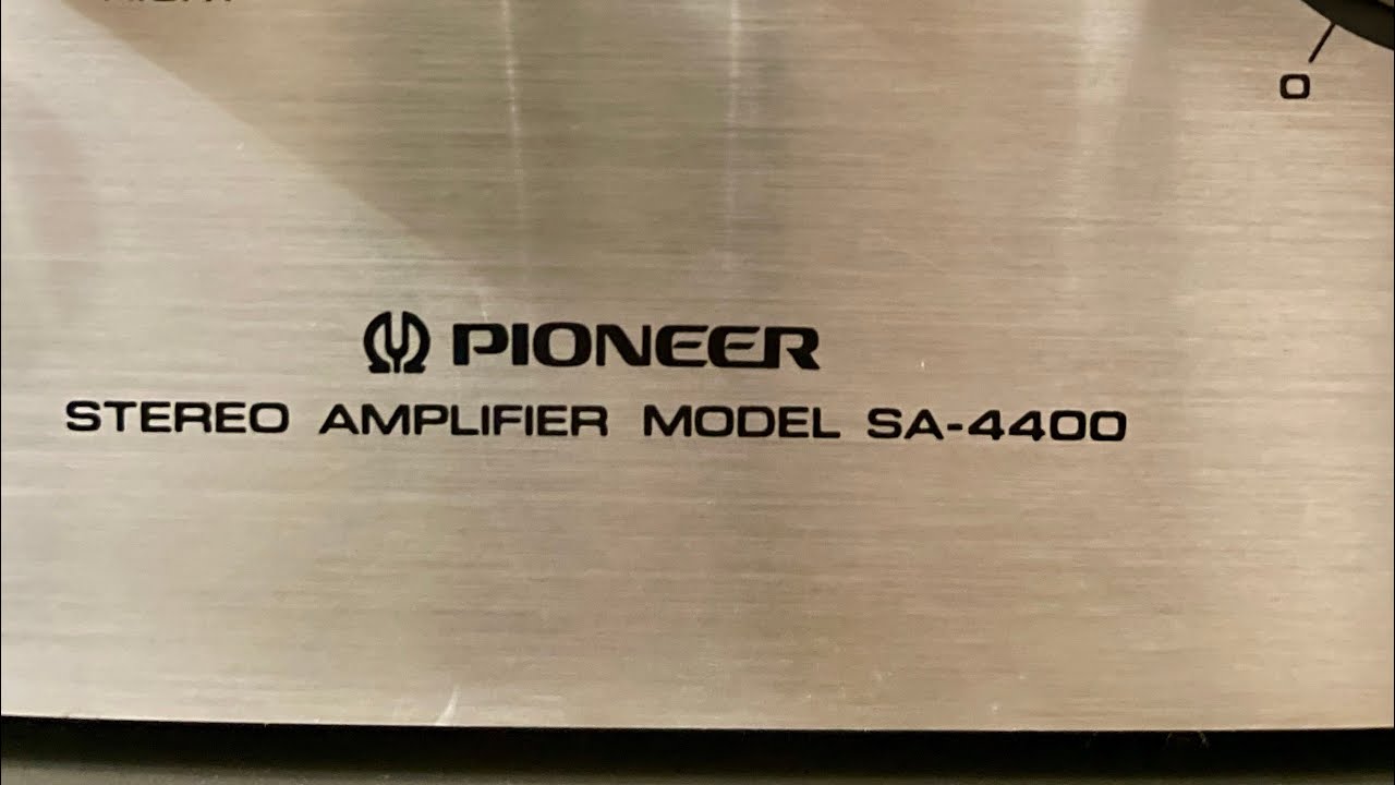 Pioneer sa-4400 (1979) - YouTube