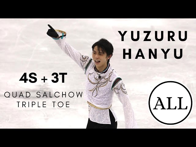 Yuzuru HANYU ALL QUAD SALCHOW TRIPLE TOES (4S + 3T) | 羽生 結弦