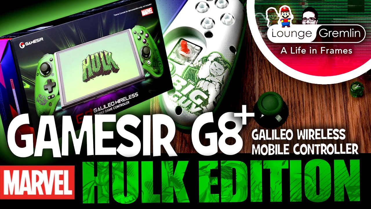 GameSir G8 Plus Hulk Edition Bluetooth Mobile Controller: Unboxing