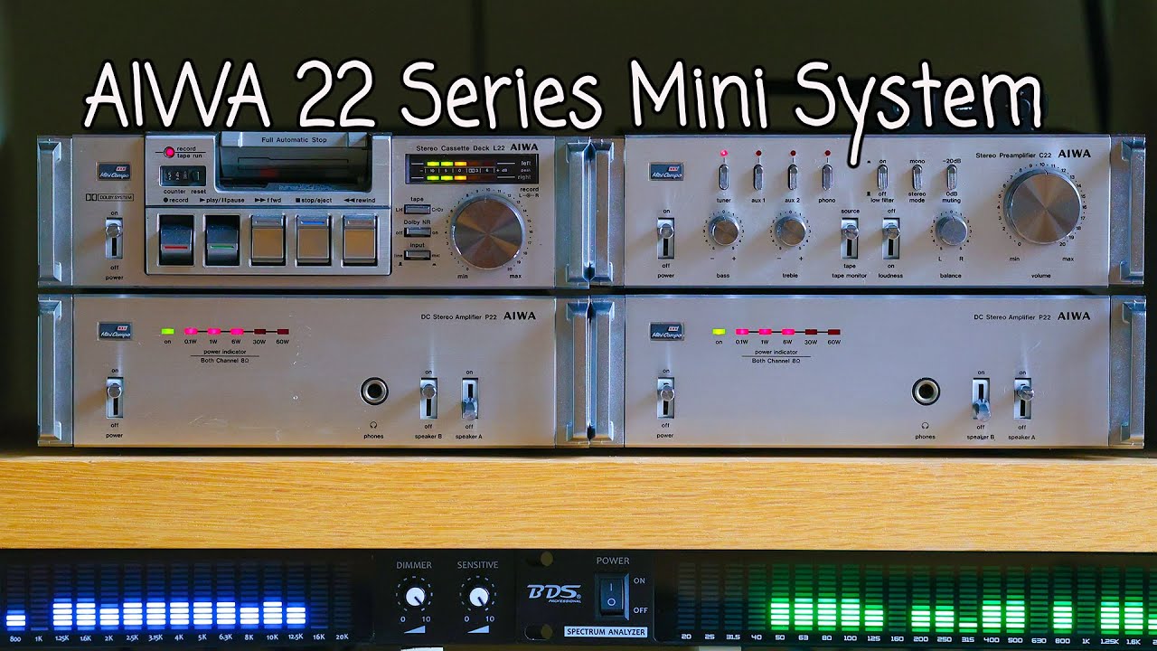 □初登場 AIWAのミニコンポ用プリアンプ です Preamplifier for mini