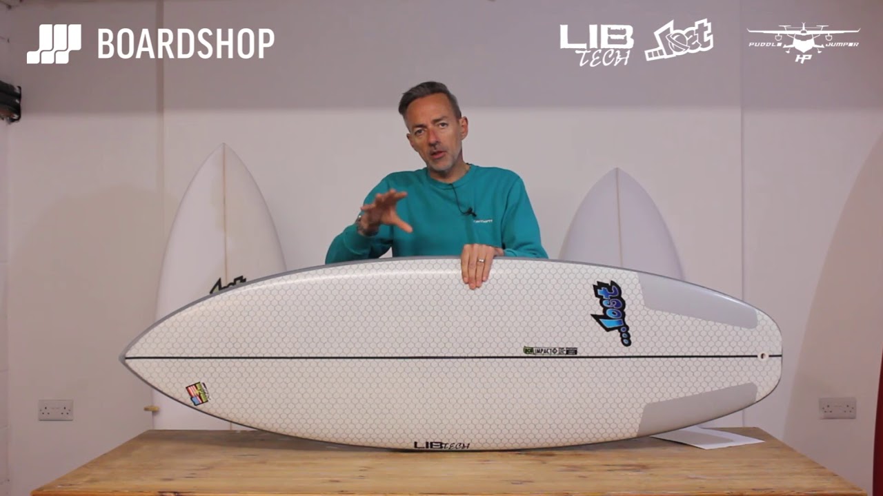 Lib Tech X Lost Puddle Jumper HP Surfboard Review - YouTube
