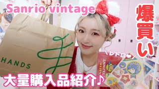 A huge selection of retro Sanrio goods ❤︎ Introducing the Sanrio