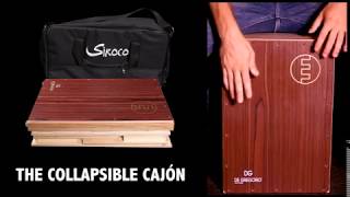 SIROCO PLUS collapsible cajon by DG - YouTube