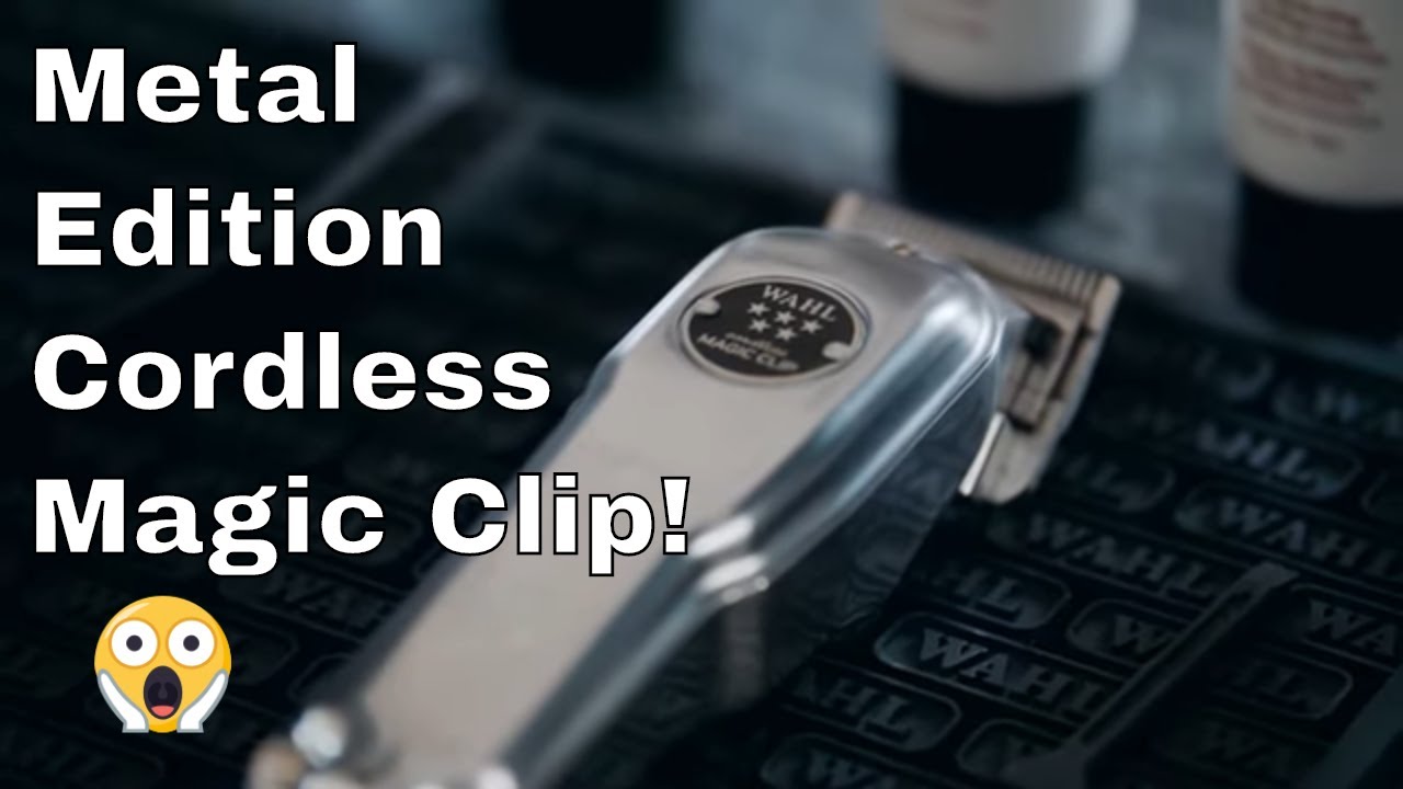 Wahl Professional Cordless Magic Clip Metal Edition #8509