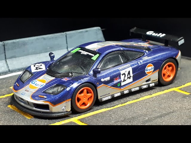 1/64 McLaren F1 GTR 1995 Gulf #24 by Kyosho diecast - YouTube
