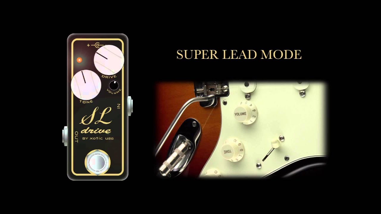 Xotic SL Drive Distortion Guitar Effects Pedal | Guitar Center