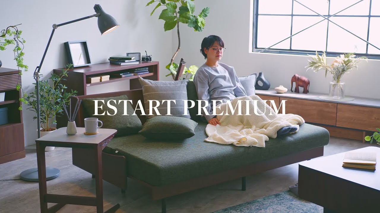 展示品□モーブル□エスタート□ごろ寝ソファ□ソファベッド□3人掛け