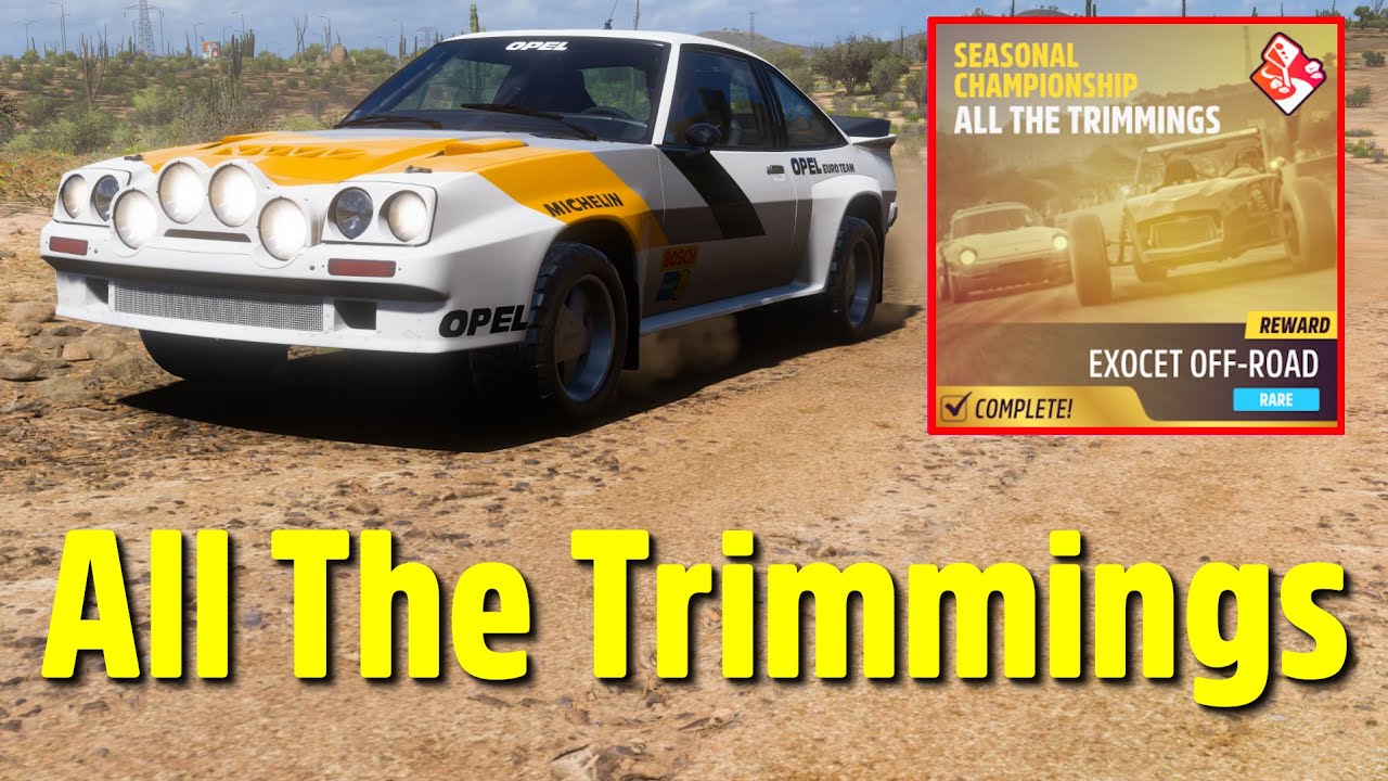 Forza Horizon 5 All The Trimmings Seasonal Championship + Tune