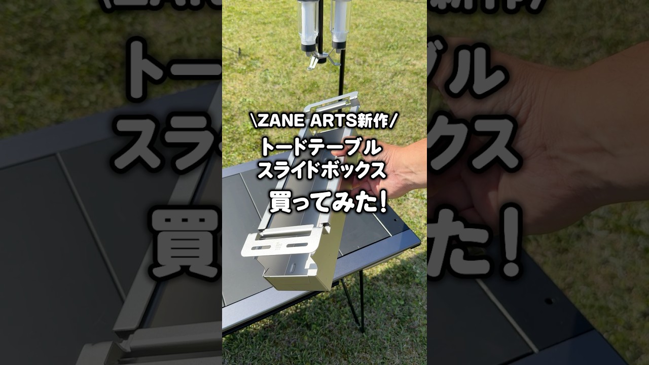 New Zane Arts product! I bought the Toad Table Slide Box! #shorts