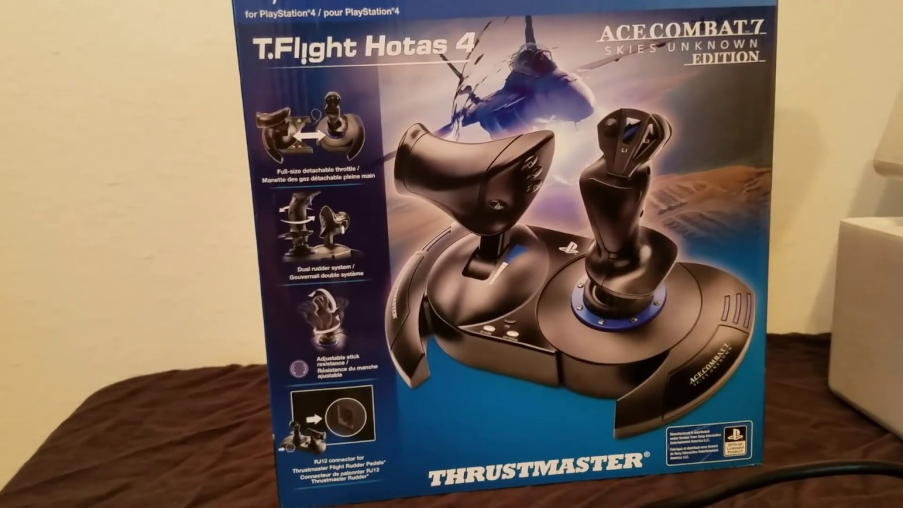 Ace Combat 7 Skies Unknown Edition Thrustmaster T.Flight Hotas 4