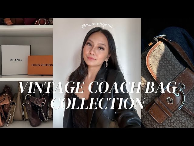 My Vintage Coach Bag Collection 2024 - YouTube