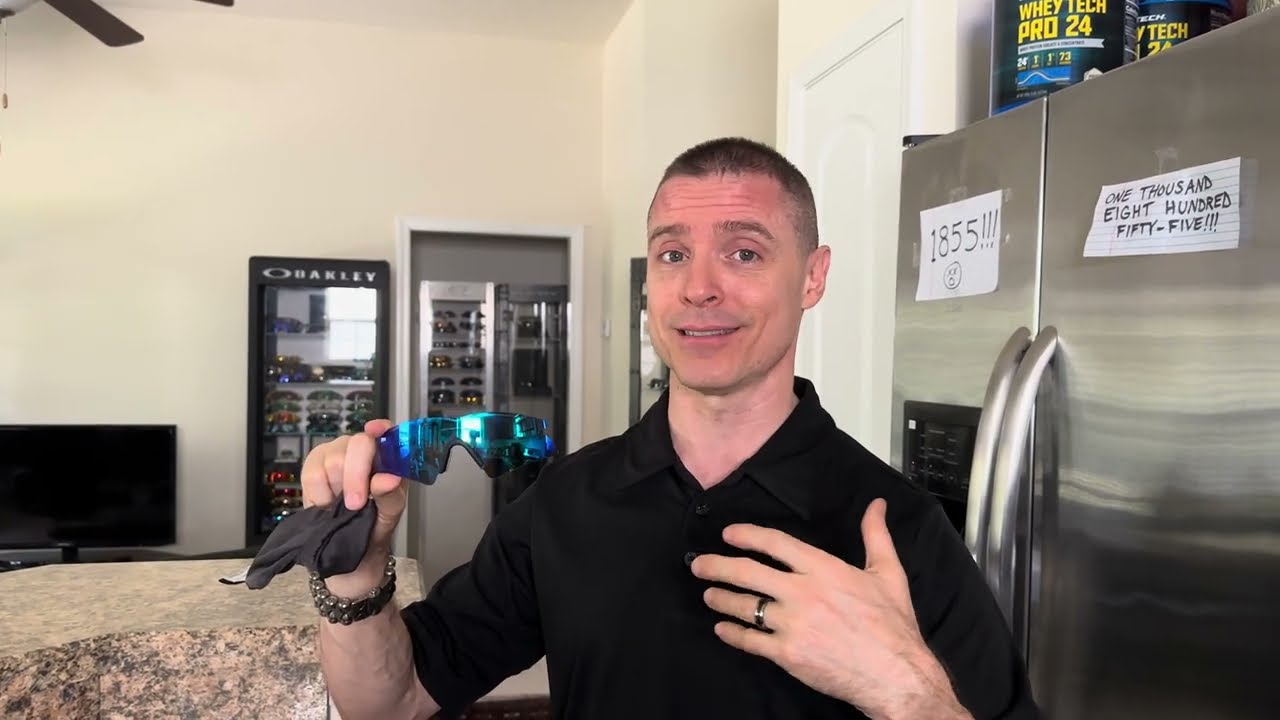 RARE OAKLEYS - UNBOXING original Blue Iridium M Frame lenses +