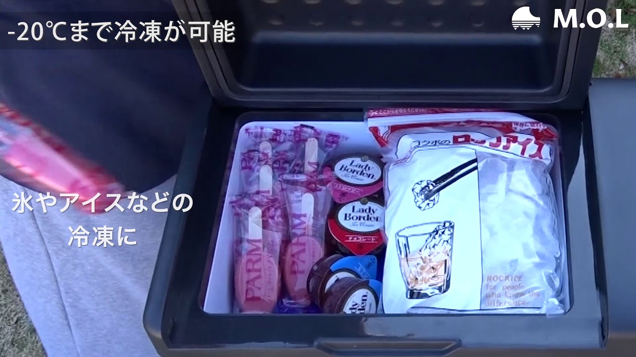 M.O.L ポータブル冷蔵庫 MOL-FL401専用 保冷バッグ MOL-F40BG [モル