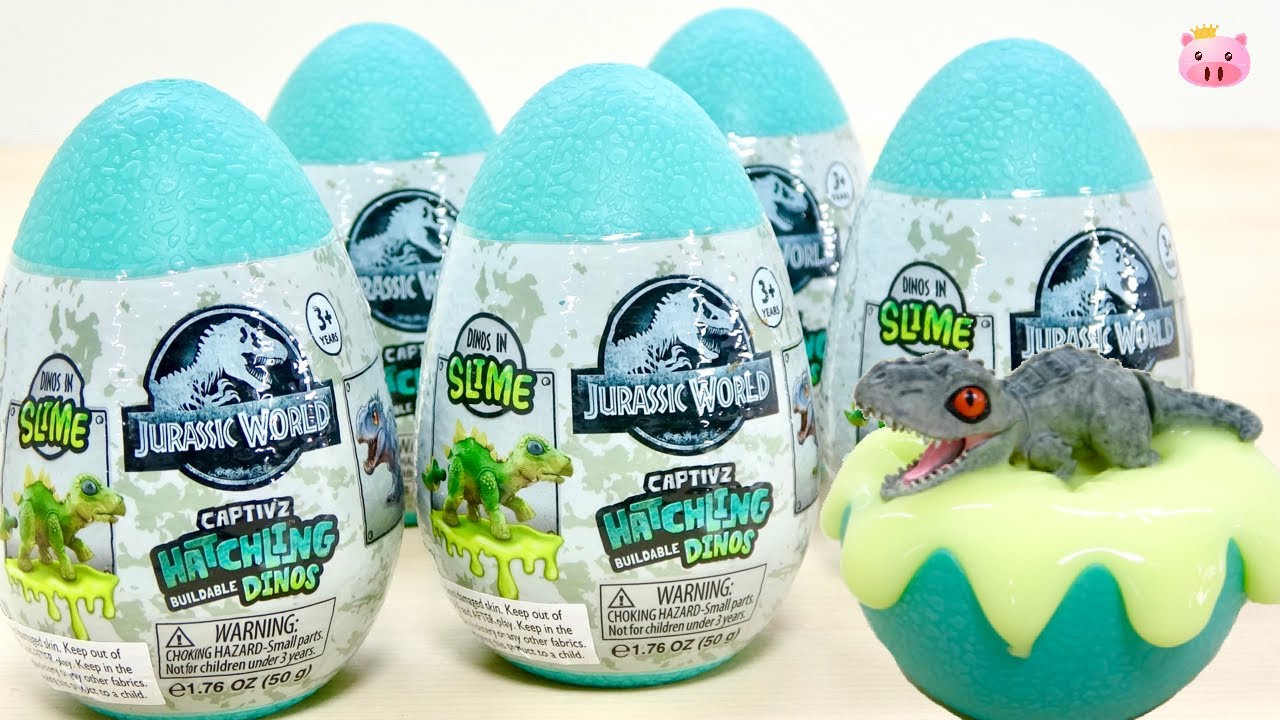 卵の中から恐竜が誕生!ジュラシックワールド CAPTIVZ HATCHLING DINOS