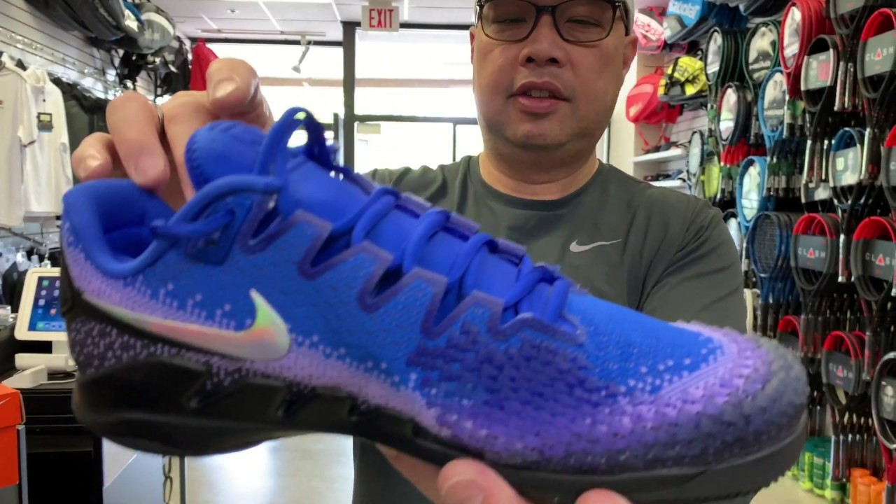 NIKE AIR ZOOM VAPOR X KNIT TENNIS SHOE REVIEW - YouTube
