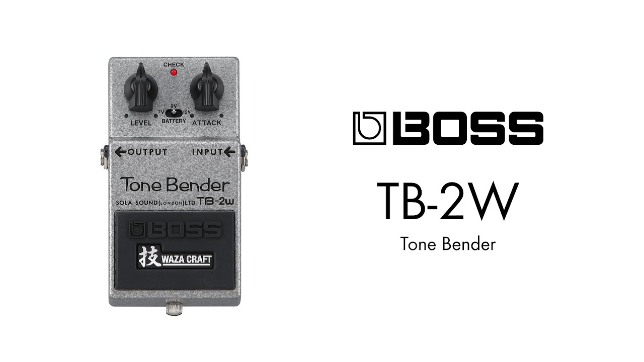 エフェクター 試奏動画】BOSS TB-2W Tone Bender Waza Craft 技