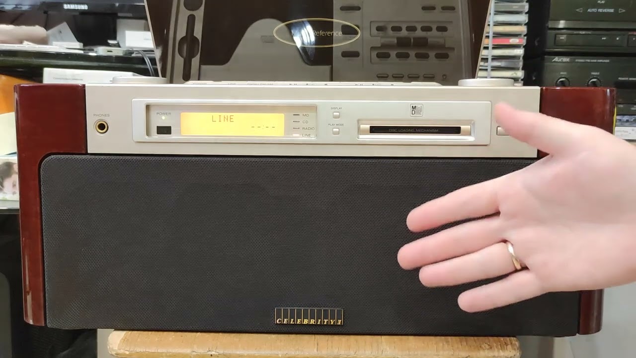 Sony MD 7000 Celebrity II #Sony #celebrity #radio #md #minidisk