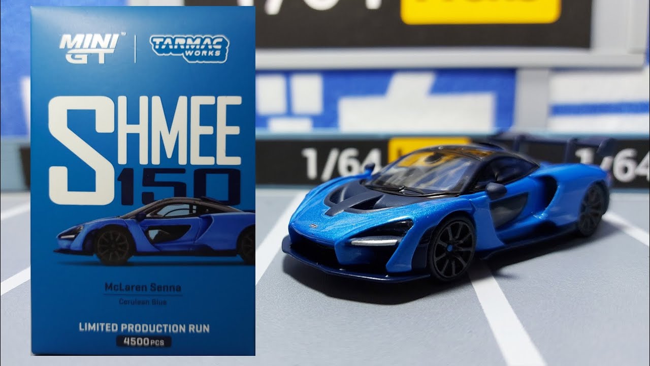 MINI GT X Tarmac works McLaren Senna Shmee150 Collection - YouTube