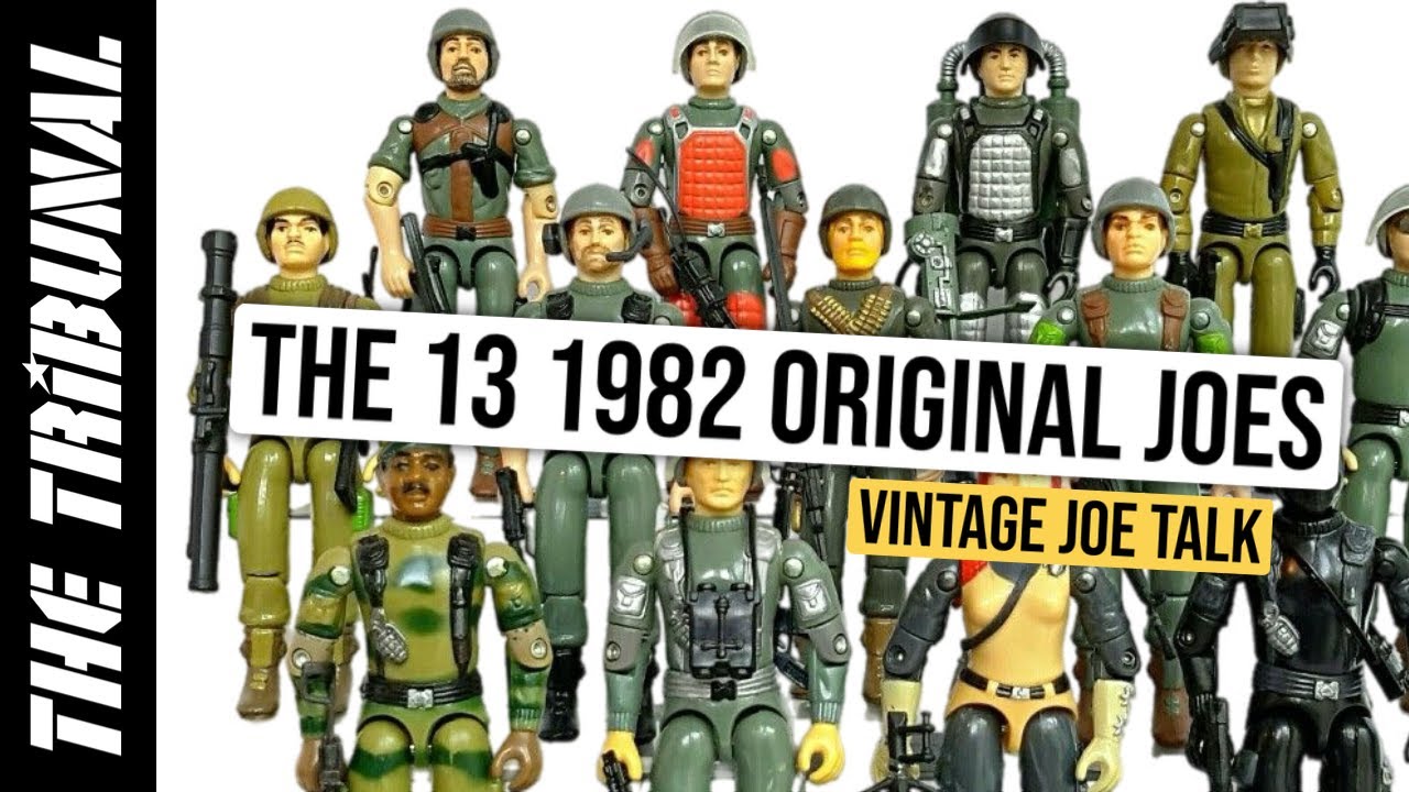 1982 G.I. Joe Original 13: The Beginning of an Iconic Era! | The