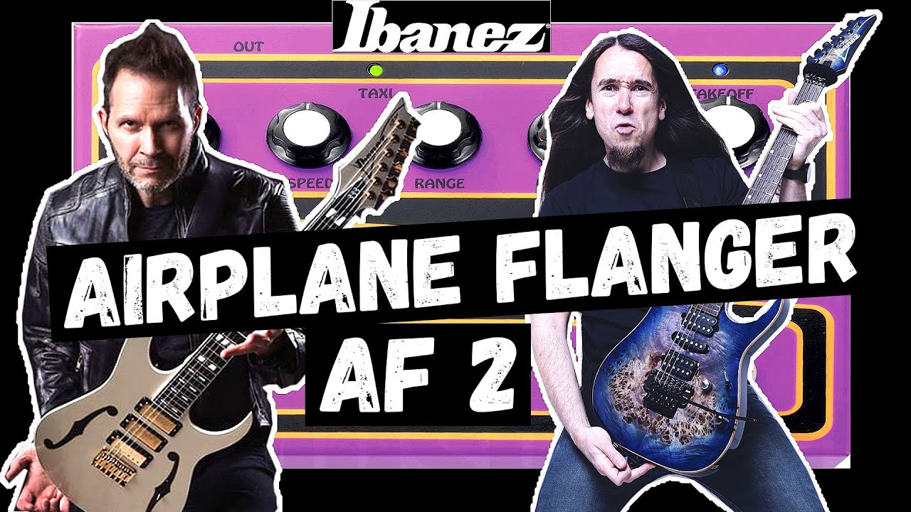IBANEZ AIRPLANE FLANGER (AF2) - Paul Gilbert Signature Pedal