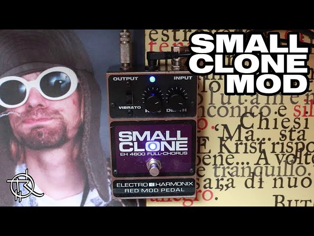 Mod Small Clone Electro Harmonix - YouTube