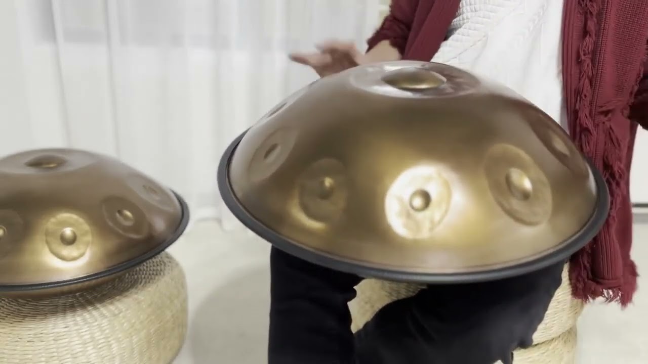 試奏動画) handpan C# silver spring 10 民族楽器コイズミ www